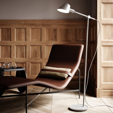 Design for the People Stay - lampadaire - 58 x 25 x 129,2 cm - gris