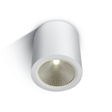 ONE Light COB Outdoor Ceiling Cylinders - plafonnier extérieur - Ø 9 x 10 cm - 10W LED inclus - IP54 - blanc
