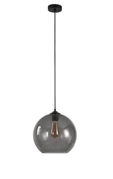 Artdelight Marino - lampe suspendue - Ø 30 x 186 cm - fumé