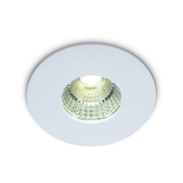 ONE Light COB IP54 Range - spot encastré - Ø 95 mm, Ø 68 mm encastré - 7W LED inclus - IP54 - blanc