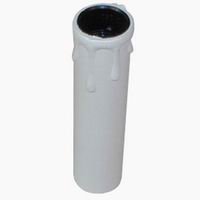 ETH - manchon pour bougie - 10 x 2,3 cm - blanc