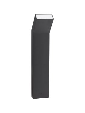 Nova Luce Brigitta - lampe de jardin - 12 x 60 x 13,7 cm - 6W LED inclus - IP65 - noir sablé