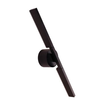 Maxlight Merano - applique murale - 8 x 8 x 45 cm - 10W LED inclus - noir