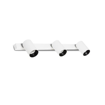 Faro Stan - spot en saillie 3L - 56 x 13,4 x 9,8 cm - blanc mat