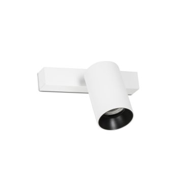 Faro Stan - spot en saillie 1L - 17,5 x 14,2 x 9,8 cm - blanc mat