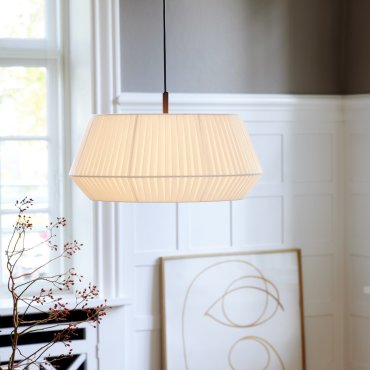 Nordlux Dicte 53 - lampe suspendue - Ø 53 x 29 cm - blanc