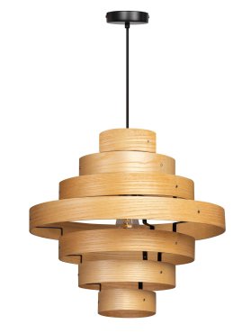ETH Oaknut - suspension - Ø 50 x 185 cm - brun