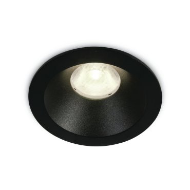 ONE Light 8W Range - spot encastré - Ø 88 mm, Ø 73 mm encastré - 8W LED inclus - noir