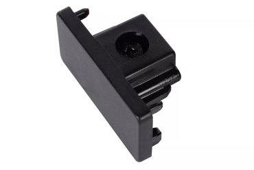 Lucide Embout de rail - Système de rail monophasé - lot de 2 - noir