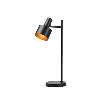 Artdelight Twinkle - lampe de table - 18 x 25 x 58 cm - noir