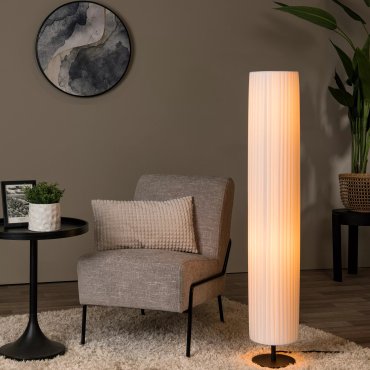 Lucide Fold - lampadaire - Ø 20 x 120 cm - blanc