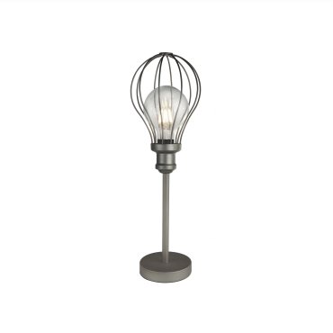Searchlight Balloon Cage - lampe à poser - 50,5 cm - argenté