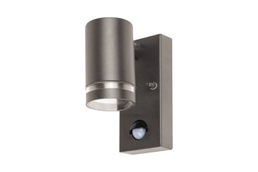 Integral LED Malaga – applique murale extérieure avec détecteur de mouvement – 6,8 x 11,6 x 14,9 cm – IP54 – anthracite