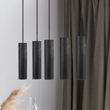 Nordlux Tilo - lampe suspendue - 80,6 x 6 x 224,6 cm - noir