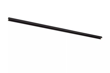 Lucide Track Rail en applique - Système de rail monophasé avec plaque de recouvrement - 2 mètre - Noir