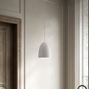Design for the People - Nexus 2 - lampe suspendue - Ø 20 x 334,4 cm - blanc et gris