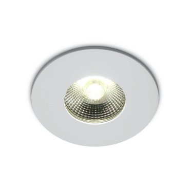 ONE Light Fire Rated Range - spot encastré - Ø 83 mm, Ø 68 mm encastré - 6W LED inclus - IP65 - blanc