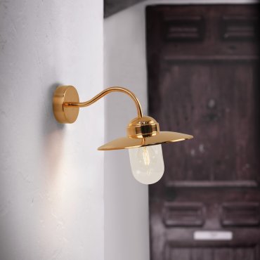 Nordlux Luxembourg - applique d'extérieur - 26 x 27 cm - IP54 - cuivre