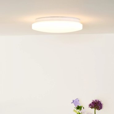 Lucide Otis - plafonnier - Ø 26 cm - 14W LED inclus - opale