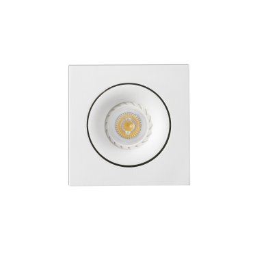 Faro Argon - spot encastré - 115 x 115 mm, 100 x 100 mm format encastré - blanc mat