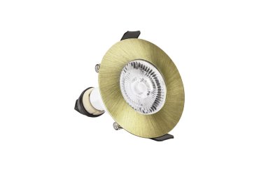 Integral LED Evofire 85 - spot encastrable - Ø 85 mm, Ø 70 mm encastrement - IP65 - laiton antique