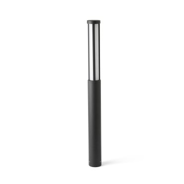 Faro Logar - lampe de jardin - Ø 8 x 90 cm - 23W LED inclus - IP54 - gris foncé