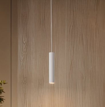 Nova Luce Mor - lampe suspendue - Ø 4 x 200 cm - blanc