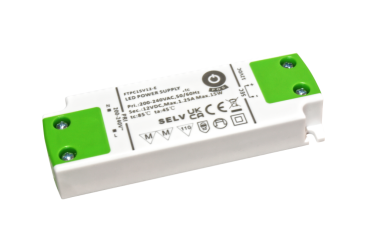 FTPC Driver LED - 12Vdc/230V - 10,3 x 3,55 x 1,6 cm - 15W