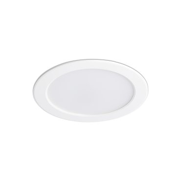 Faro Ted - spot à encastrer - Ø 180 mm, Ø 150 mm à encastrer - 15W LED inclus - IP44 - blanc mat