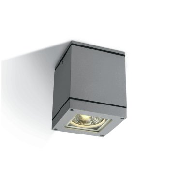 ONE Light PAR30 Outdoor Cubes - plafonnier d'extérieur - 10,8 x 10,8 x 14 cm - IP54 - gris