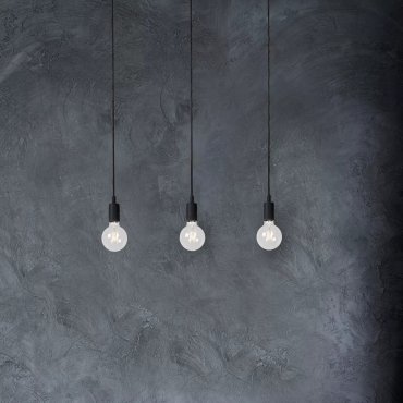 Lucide Fix 3 - lampe suspendue - 75 x 8 x 112,5 cm - noir