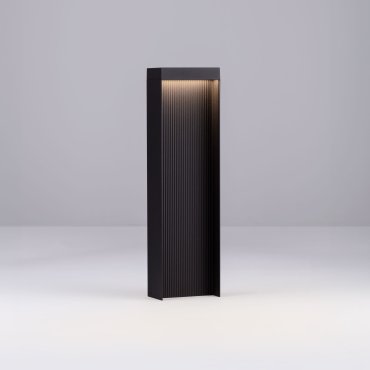 Nova Luce Alley - lampe de jardin - 14 x 50 x 8 cm - 8W LED inclus - IP65 - anthracite foncé