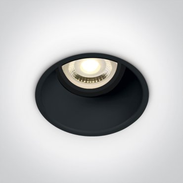 ONE Light Semi Trimless Dark Light Range - spot encastré - Ø 82 mm, Ø 75 mm encastrable - noir