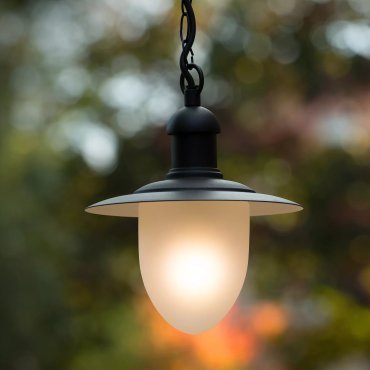 Lucide Aruba - lampe suspendue - Ø 25 x 78 cm - IP44 - noir
