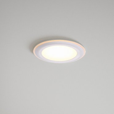 Nordlux Elkton 8 - spot encastré - Ø 82 mm, Ø 65 mm encastré - fonction Moodmaker à 3 niveaux - LED 5,5W dimmable inclus - blanc