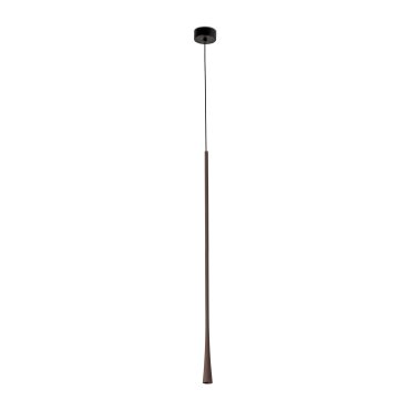 Faro Diana 800 - lampe suspendue - Ø 3,2 x 80 cm - 6W LED inclus - marron foncé