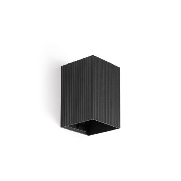 Faro Lune I - applique murale - 8 x 10 x 6,5 cm - noire