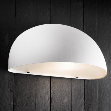 Nordlux Scorpius Maxi - applique murale extérieure - 27 x 14 cm - IP23 - blanc