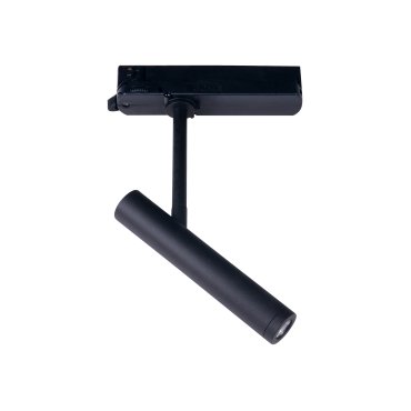 MODÈLE D’EXPOSITION - Maxlight Pistol - spot sur rail - système de rail triphasé - 16,8 x 3 x 25 cm - 12W LED inclus - noir