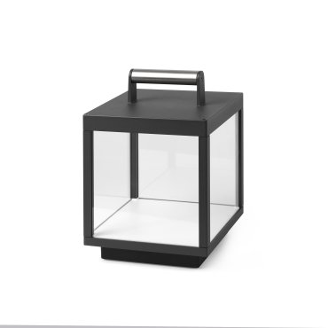 Faro Task - lampes portables - 18 x 18 x 26,8 cm - 5W LED inclus - IP54 - gris foncé