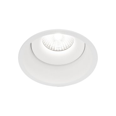 Nova Luce Lazio - spot encastrable - Ø 90 mm, Ø 82 mm encastrable - IP54 - blanc