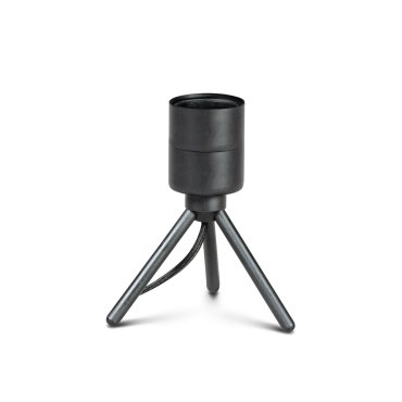 ETH Origin - lampe de table avec pied - Ø 18 x 14 cm - noir