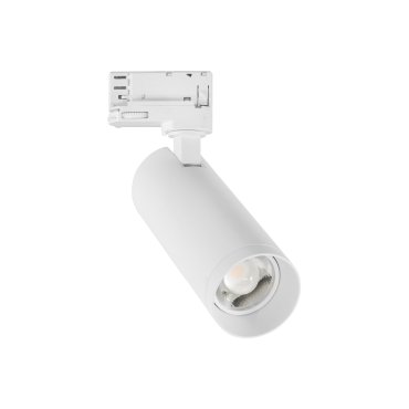 Nova Luce Monvel - Spot sur rail triphasé - 7 x 6 x 15 cm - 15W LED inclus - blanc sable