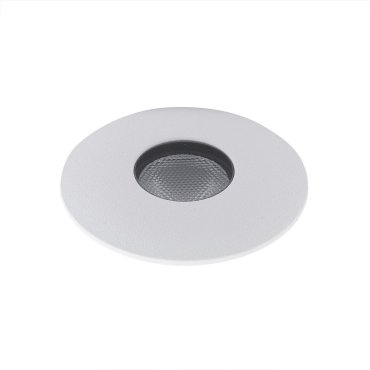 Nova Luce Bang - spot extérieur au sol - Ø 37 mm, 32 mm encastrable - 1W LED inclus - IP67 - blanc