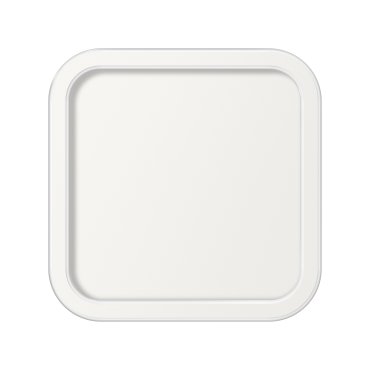 ETH Loïs – plafonnier – 30 x 30 x 5 cm – 3 niveaux de gradation – LED 24W inclus – IP44 – blanc
