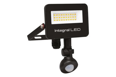 Integral LED Super Slim 2 – projecteur avec détecteur de mouvement – 12,9 x 3,9 x 17,2 cm – 10W LED inclus – via Tuya Smart – couleur de lumière réglable - IP67 – noir