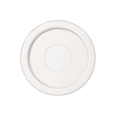 ETH Loïs - plafonnier - Ø 23 x 6 cm - 3 niveaux de gradation - LED 15W inclus - IP44 - blanc