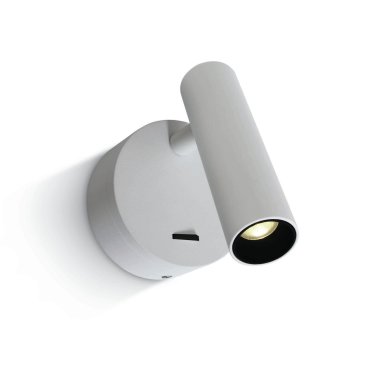 ONE Light Reading Spots - applique murale avec interrupteur - Ø 8 x 9 cm - 3W LED inclus - blanc