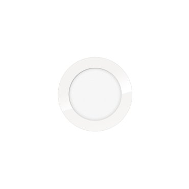 ETH Anne Round - plafonnier - Ø 17 x 2,7 cm - 3 niveaux de gradation - 10W LED inclus - IP44 - blanc