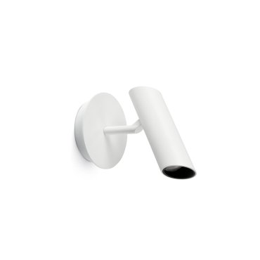 Faro Leo - spot en saillie - Ø 10 x 16 cm - 7W LED inclus - blanc mat